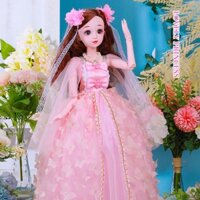 Búp Bê Công Chúa Kafirin BJD 60cm 18 Khớp Kèm Phụ Kiện