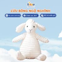 Búp Bê Cừu Bông Ngộ Nghĩnh Cho Bé Màu Trắng, Thú Bông Cho Bé