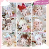 Búp bê doll bông 20cm không xương - KHÔNG QUẦN ÁO
