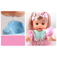 Búp Bê Em Bé Biết Cười , Nói Phát Ra Âm Thanh + Tặng Phụ Kiện 15 Pcs