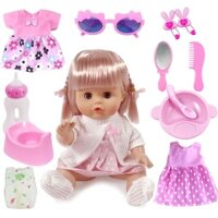 Búp Bê Em Bé , Biết Nói Có  Âm Thanh( Tặng Phụ Kiện 15 Chi Tiêt)