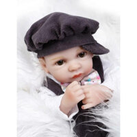 Búp Bê Em Bé Sơ Sinh Dễ Thương Bằng Silicon 11 inch 25 cm NPK Reborn Full Body Vinyl Doll PVN4384
