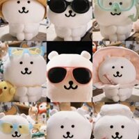 Búp Bê Gấu Bông Dễ Thương Tự Phản Hồi Gấu Sang Trọng Đồ Chơi Dễ Thương Gấu Trắng Lớn Gối Ngủ