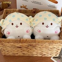 Búp bê gấu SAINTY Marumofubiyori, Phim hoạt hình mềm Marumofubiyori Plush, Kawaii Fluffy Ins Nhồi bông Cây lau nhà Moppu Đồ chơi nhồi bông sang trọng cho trẻ em