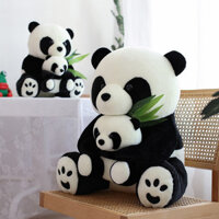 Búp Bê Gấu Trúc Sang Trọng Đồ Chơi Ôm Tre Trẻ Em Mẹ Con Gấu Trúc Búp Bê Gối Trẻ Em Quà Tặng Sinh Nhật Búp Bê Gấu Trúc