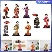 Búp bê Geisha Kimono Nhật Bản - Bức tượng sưu tập truyền thống
