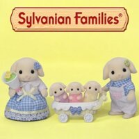 Búp bê gia đình Sylvanian [Flora Rabbit Family] Epoch