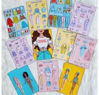 Búp bê giấy – Thời trang bốn mùa BBG005