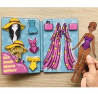 Búp bê giấy – Thời trang đi biển BBG001