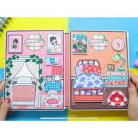 Búp bê giấy Toca Boca #30 Ngôi nhà của Nari và Rita