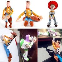 Búp Bê Gỗ Sherif Woody Và Buzz 3D Treo Trang Trí Xe Hơi 2019