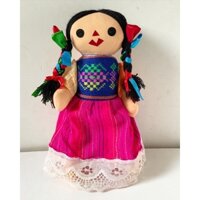 búp bê handmade thắt bím có khớp tay chân dễ thương