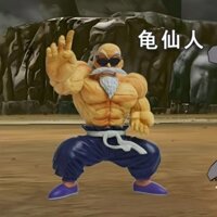 Búp Bê Hành Động Dragon Ball GK Tăng Cường Cơ Rùa Cổ Tích Làm Bằng Tay Anime Kính Mát Có Thể Tháo Rời / iiiuq