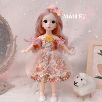 Búp bê khớp gối 3D 30cm siêu dễ thương