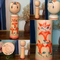 Búp bê Kokeshi Nhật Bản thủ công – Quà tặng ý nghĩa, trang trí phong cách Nhật 36cm
