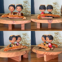 Búp bê Kokeshi Nhật Bản thủ công – Quà tặng ý nghĩa, trang trí phong cách Nhật 9x16,5cm