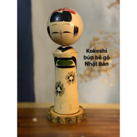 Búp bê Kokeshi Nhật Bản thủ công – Quà tặng ý nghĩa, trang trí phong cách Nhật 20cm