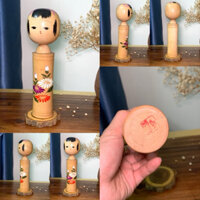Búp bê Kokeshi Nhật Bản thủ công – Quà tặng ý nghĩa, trang trí phong cách Nhật 24cm