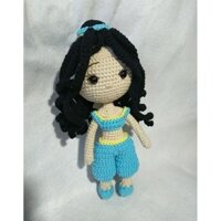 búp bê len công chúa jasmine