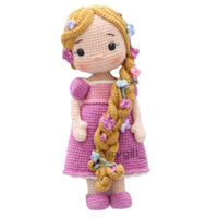 Búp bê len Handmade- búp bê bằng len