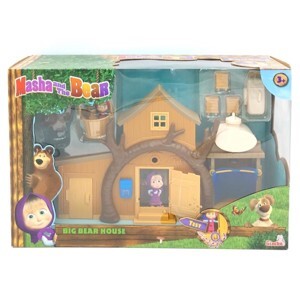 Búp bê Masha and The Bear Masha Play Set Big Bear House 109301032