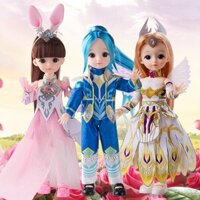 Búp Bê Mắt 3D BJD 30cm Tỉ Lệ 1 / 6 Dễ Tháo Rời Xinh Xắn