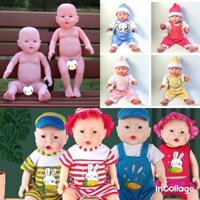 Búp Bê  Mô Phỏng Em Bé Gái Sơ Sinh Silicone - Cao 52cm