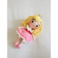 Búp bê móc len Aurora Sleeping Beauty - Công chúa ngủ trong rừng