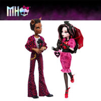 Búp Bê Monster High Howliday Love Edition Draculaura and Clawd