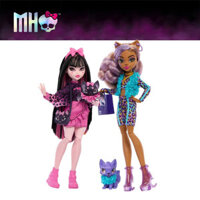 Búp Bê Monster High Monster High Faboolous Pets Draculaura and Clawdeen Wolf