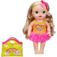 Búp Bê Mỹ Hasbro 32 cm 12 inch Vũ Công Tóc Vàng Dài+Túi Baby Alive B3099 Darci’s Dancer Class Blonde