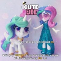 Búp bê My Little Pony Công chúa Fluttershy kèm phụ kiện và thú cưng chủ đề Fluttershy Slumber Party Set - CUTE BEE