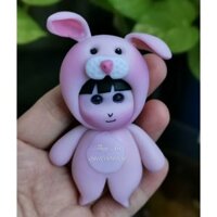 Búp bê nặn thủ công bằng đất sét Nhật, Thái