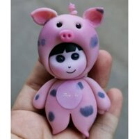 Búp bê  nặn thủ công bằng đất sét Nhật Thái