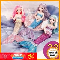 Búp bê nàng tiên cá 30cm có khớp búp bê barbie quà tặng sinh nhật đồ chơi cho bé gái E880
