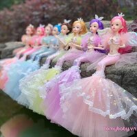 Búp bê nàng tiên cá Barbie Búp bê cao cấp với 11 khớp có thể tháo rời Đồ chơi Công chúa