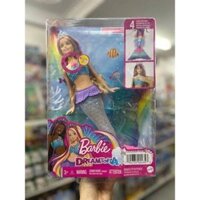 Búp bê nàng tiên cá HDJ36 Barbie Dreamtopia Twinkle Lights Mermaid Doll