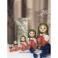 Búp bê Nga - Matryoshka 5 packs (MS:28)