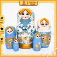Búp bê Nga Matryoshka B69 bộ 5 con cao 18 cm