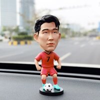 Búp bê ngôi sao bóng đá cao 10cm Son búp bê Bobblehead