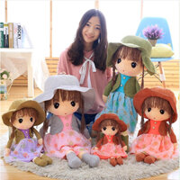 Búp Bê Nhồi Bông Đội Mũ Thô Xinh Xắn 60cm,45cm- Búp Bê ChiBi