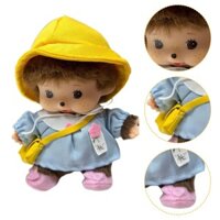 Búp Bê Nhồi Bông Khỉ Monchhichi Dễ Thương Size 15 Cm Đồ Chơi Dành Cho Trẻ Em