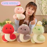 Búp bê nhồi bông OBEIBIDZ, Búp bê rắn lông tơ hoạt hình sang trọng, Búp bê linh vật Kawaii 23CM 2025