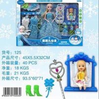 Búp bê nữ hoàng băng giá elsa