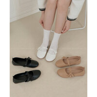 BÚP BÊ NỮ SOBINAA BASICS - GIÀY ĐẾ BỆT THỜI TRANG - DÉP LÊ NỮ BÍT MŨI NƠ MẢNH MÃ KV25