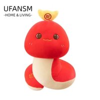 Búp bê rắn mịn UFASM, Búp bê nhồi bông rắn hoạt hình sang trọng, Đồ chơi sang trọng 23CM