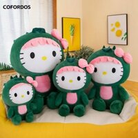 Búp bê sang trọng COFORDOS Sanrio, Đồ chơi nhồi bông khủng long 35 / 50cm, Gối ném ngủ Hello Kitty mềm sáng tạo Quà tặng trẻ em