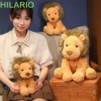 Búp bê sang trọng HILARIO Lion, Đồ chơi sang trọng mô phỏng lông tơ, Đồ chơi nhồi bông hoạt hình mềm mại Kawaii Forest Lion Fluffty Doll Đồ chơi trẻ em