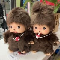 Búp bê sang trọng MLINX Monchi, Monqiqi Khỉ nhỏ Monchi Đồ chơi sang trọng, Trang trí nhà cửa Con rối tay Hoạt hình Mẫu giáo Monchi Búp bê nhồi bông Cô gái