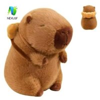 Búp bê sang trọng NEXUSF Capybara, Đồ chơi sang trọng làm bánh Capybara, Bánh mì sáng tạo Bánh mì mềm mại Capibara Búp bê lông tơ Đồ chơi Giáng sinh